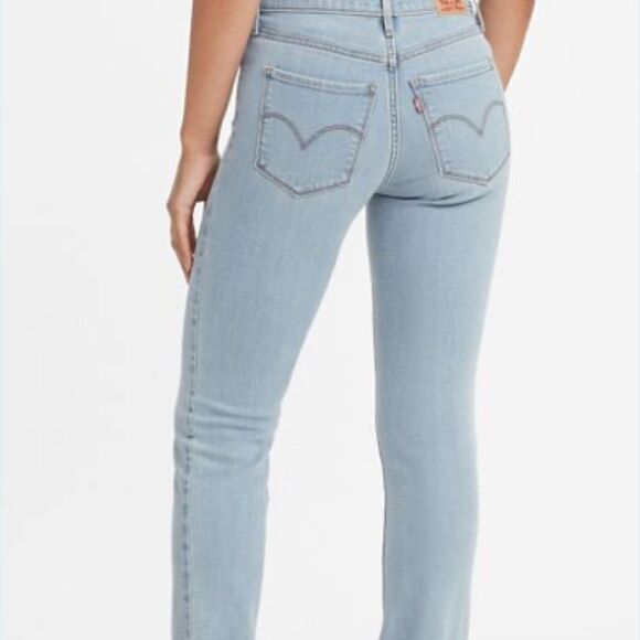 Nwt LEVI’S 314 SHAPING STRAIGHT WOMEN'S JEANS 6 long + 8 long - Picture 3 of 9